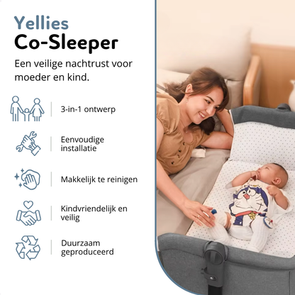Yellies 3-In-1 Co-Sleeper