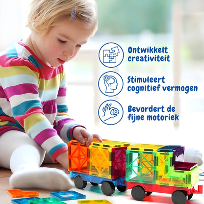 Yellies Magnetic Tiles - 120 Stuks