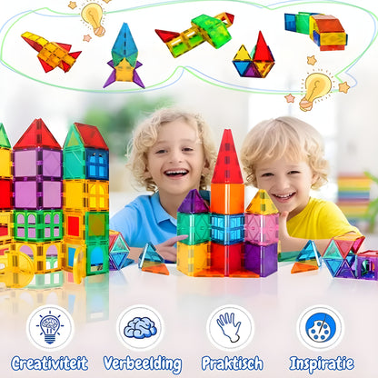 Yellies Magnetic Tiles - 120 Stuks