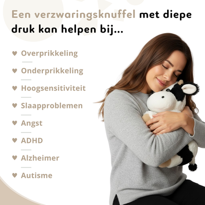 Yellies Verzwaringsknuffel - Koe 2kg