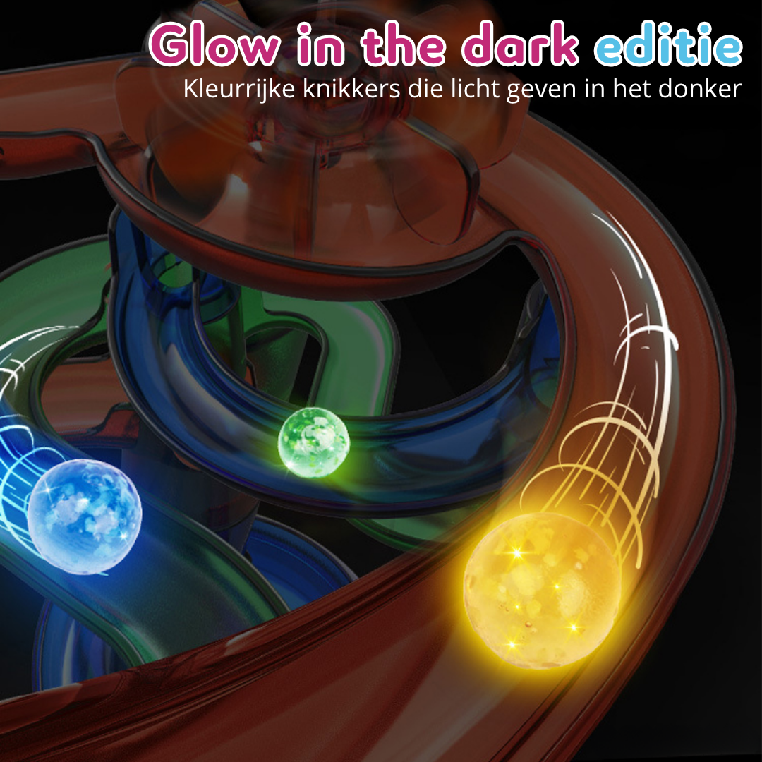 Yellies Knikkerbaan - 105 Stuks