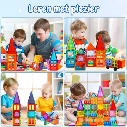 Yellies Magnetic Tiles - 120 Stuks