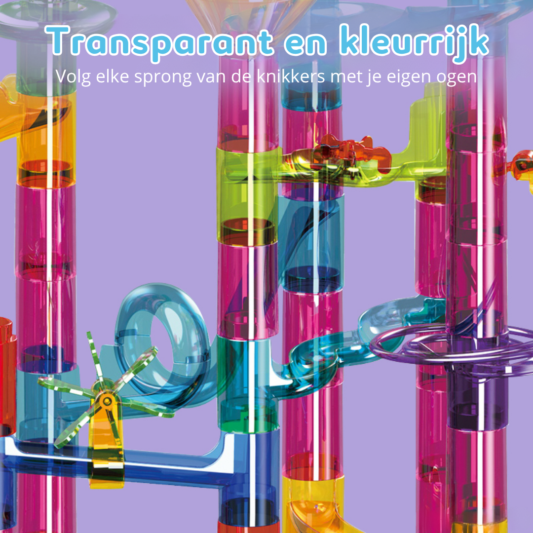 Yellies Knikkerbaan - 105 Stuks