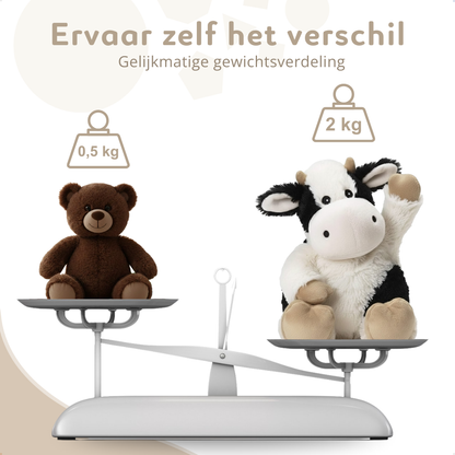 Yellies Verzwaringsknuffel - Koe 2kg