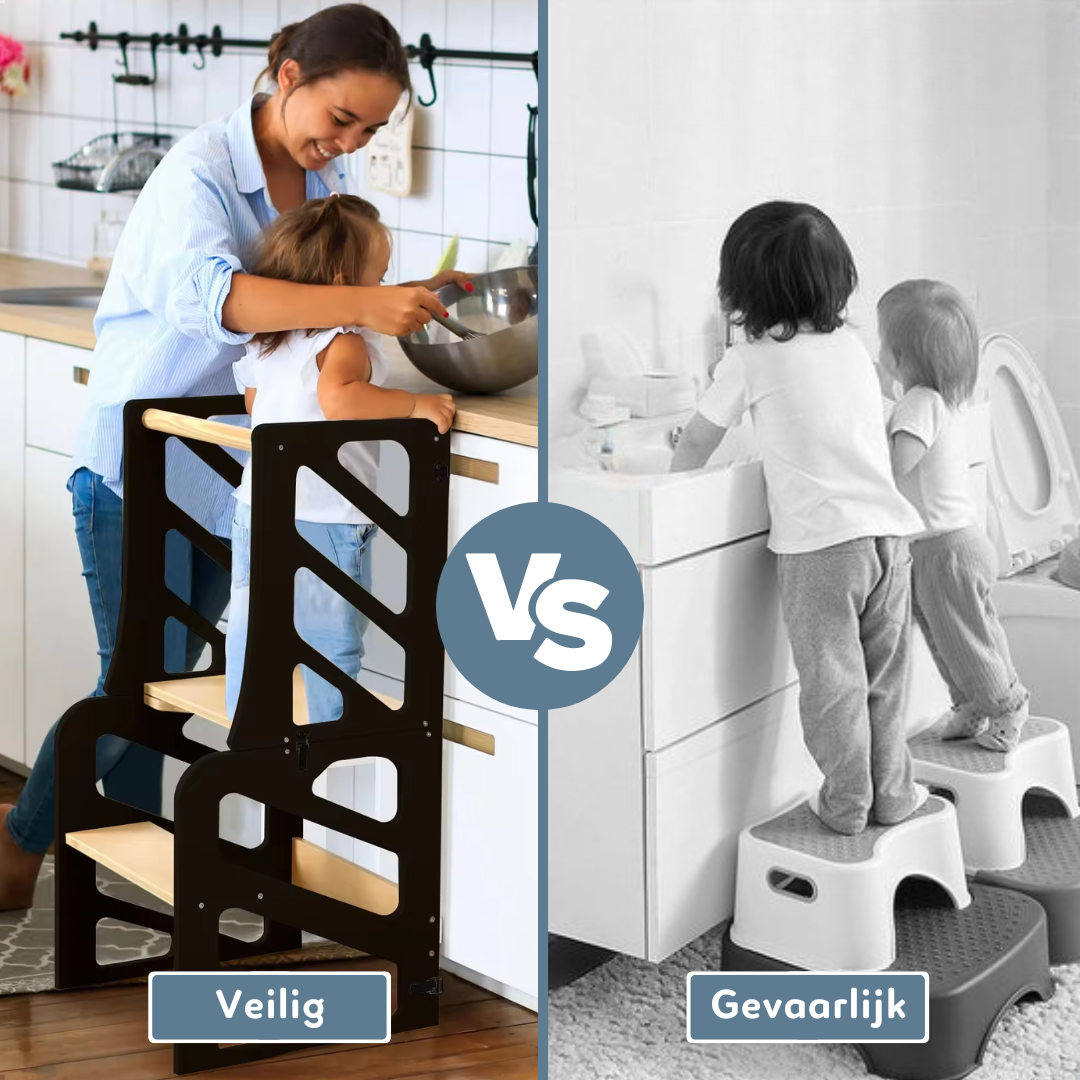 Yellies 3-In-1 Leertoren Zwart