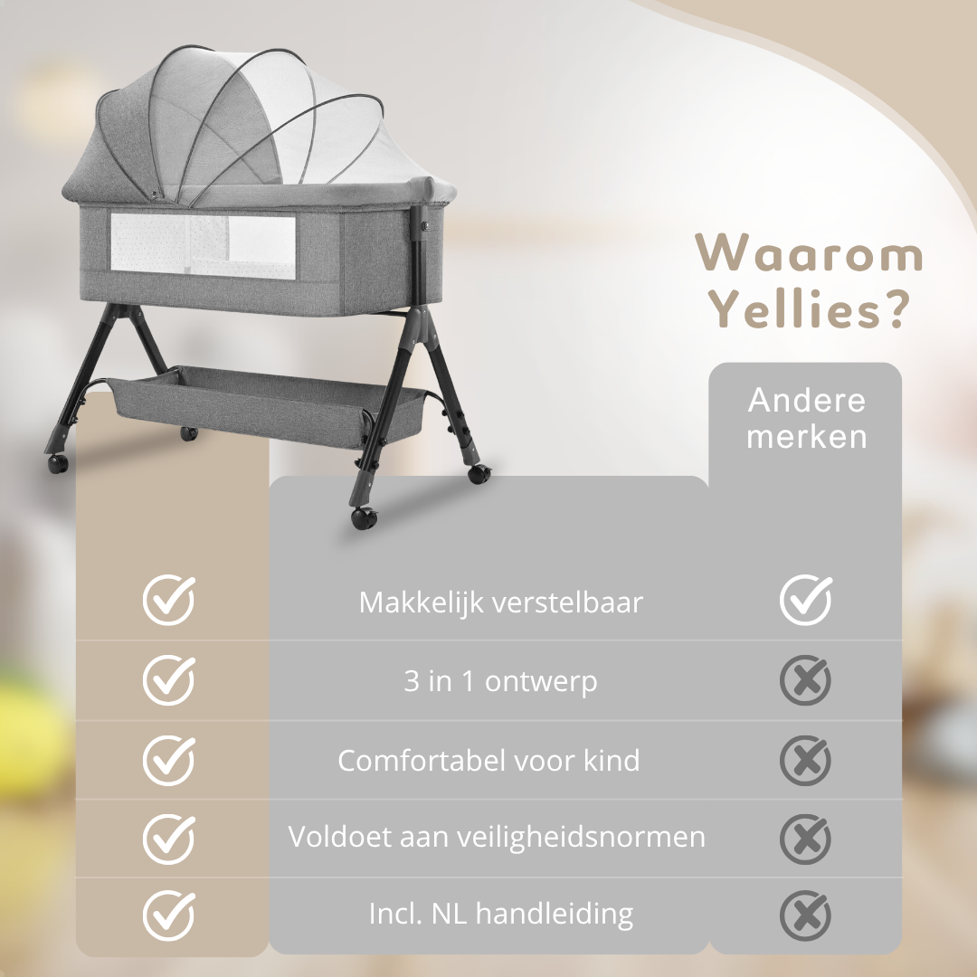Yellies 3-In-1 Co-Sleeper